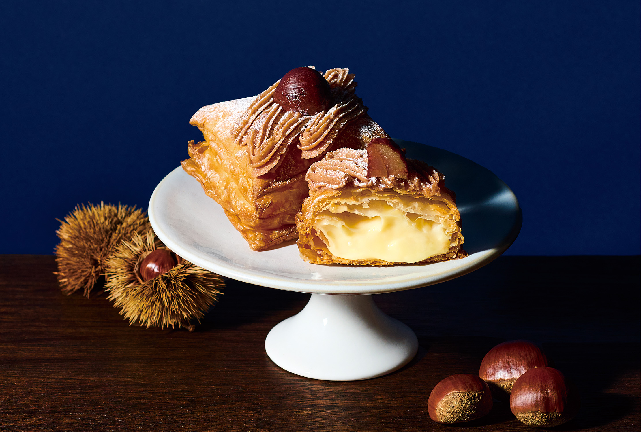 栗スイーツ】大人な甘さのフランス産マロンが主役！ ワンハンドで食べ